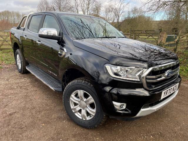 Ford Ranger Pick Up Double Cab Limited 1 2.0 EcoBlue 170 Auto Pick Up Diesel Black