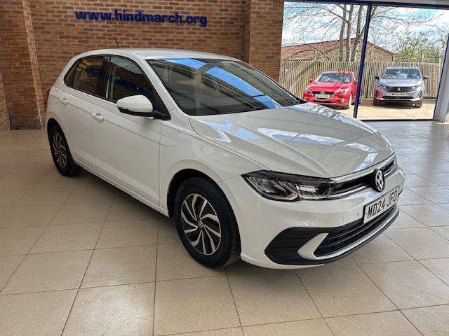 Volkswagen Polo 1.0 TSI Life 5dr DSG Hatchback Petrol White