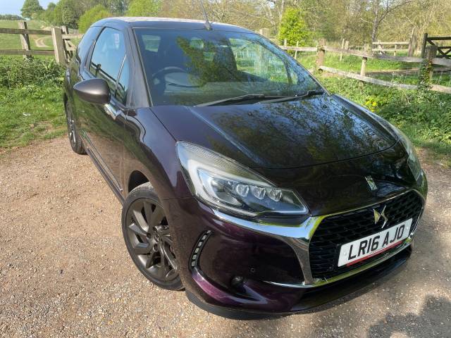 Ds Ds 3 1.6 THP Prestige 2dr CABRIO Convertible Petrol Mauve/purple