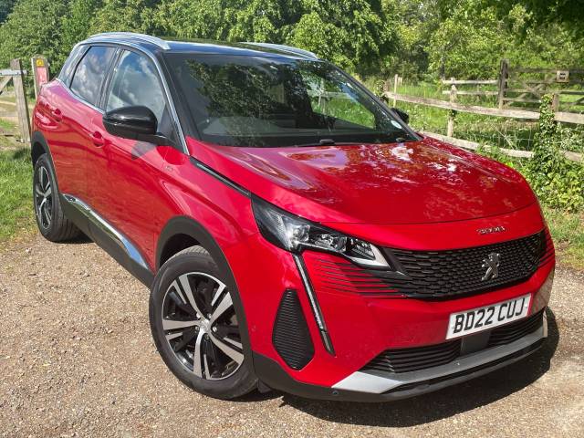 Peugeot 3008 1.5 BlueHDi GT 5dr EAT8 SUV Diesel Ultimate Red
