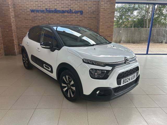 Citroen C3 1.2 PureTech 110 Plus 5dr EAT6 Hatchback Petrol White