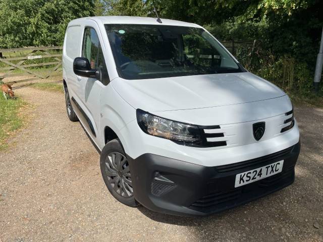Peugeot Partner 1.5 BlueHDi 100 Asphalt Van Panel Van Diesel Bianca White