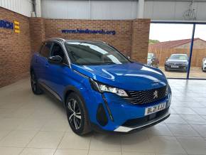PEUGEOT 3008 2021 (21) at Hindmarch & Co Grantham