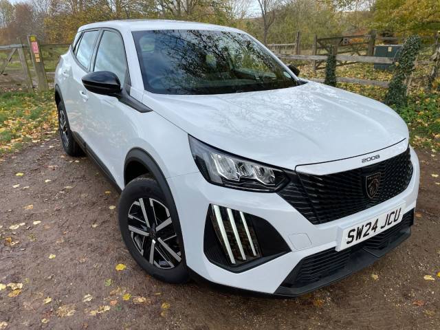 Peugeot 2008 1.2 PureTech Active 5dr SUV Petrol White
