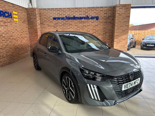 Peugeot 208 1.2 Hybrid 136 GT 5dr e-DSC6 Hatchback Hybrid Selenium Grey