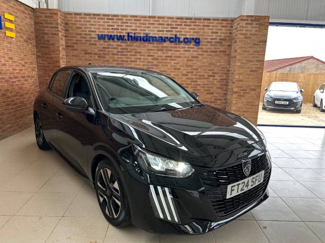 Peugeot 208 1.2 PureTech 100 Allure 5dr Hatchback Petrol Black