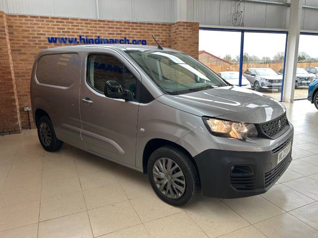 Peugeot Partner 1000 1.5 BlueHDi 100 Asphalt Premium + Van Panel Van Diesel Grey