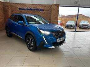 PEUGEOT 2008 2020 (20) at Hindmarch & Co Grantham