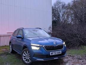 ŠKODA KAMIQ at Hindmarch & Co Grantham