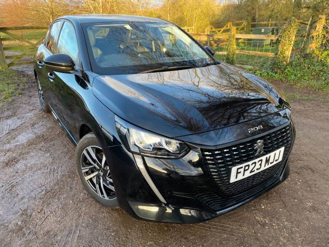 Peugeot 208 1.2 PureTech 100 Allure Premium + 5dr Hatchback Petrol Nera Black