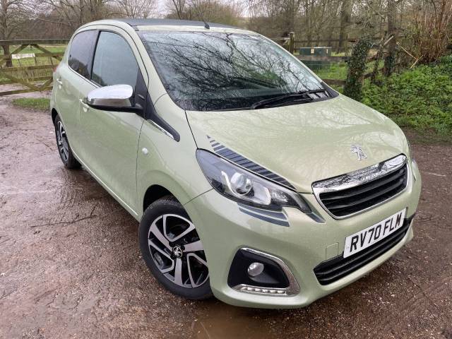 Peugeot 108 1.0 72 Collection 5dr TOP Hatchback Petrol Smooth Green