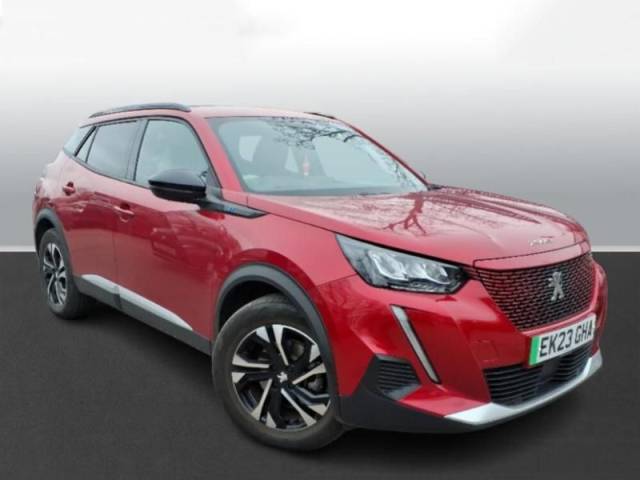 Peugeot 2008 0.0 100kW Allure Premium+ 50kWh 5dr Auto SUV Electric Ultimate Red
