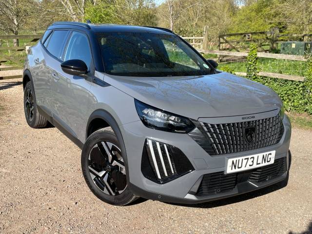 Peugeot 2008 1.2 PureTech 130 GT 5dr EAT8 SUV Petrol Selenium Grey