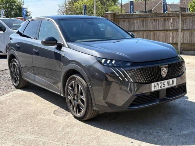 Peugeot 3008 1.2 Hybrid 136 GT 5dr e-DSC6 SUV Petrol Titane Grey