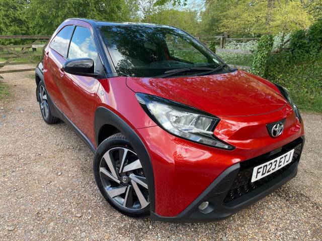 Toyota Aygo X 1.0 VVT-i Edge 5dr Hatchback Petrol Red/Black