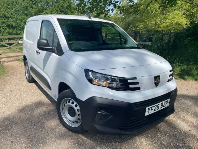 Peugeot Partner 1.5 BlueHDi 100 Professional Plus Van Panel Van Diesel Bianca White