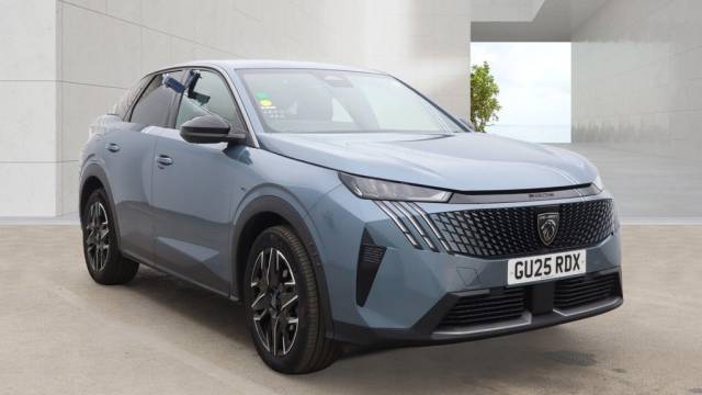 Peugeot 3008 1.2 Hybrid 136 Allure 5dr e-DSC6 SUV Petrol Ingaro Blue