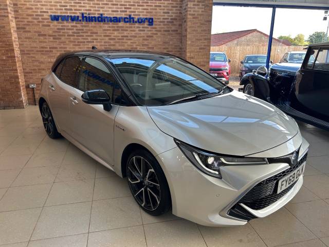 Toyota Corolla 2.0 VVT-i Hybrid Excel 5dr CVT Hatchback Hybrid Silver