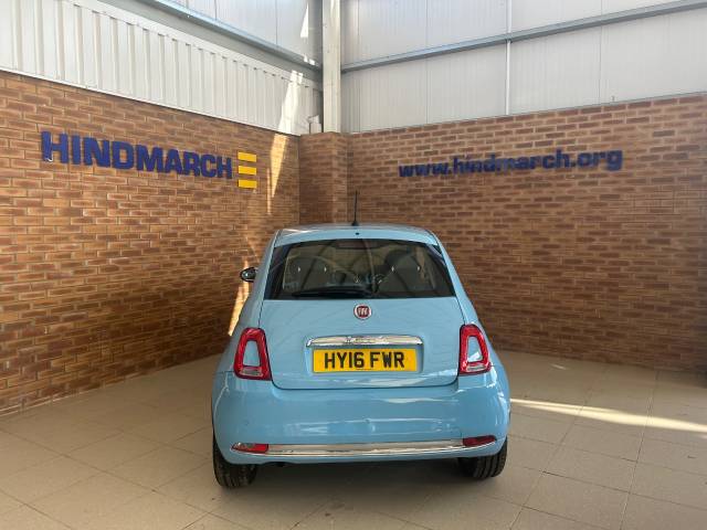 2016 Fiat 500 0.9 TwinAir Lounge 3dr