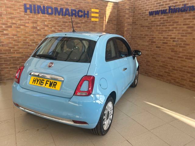 2016 Fiat 500 0.9 TwinAir Lounge 3dr