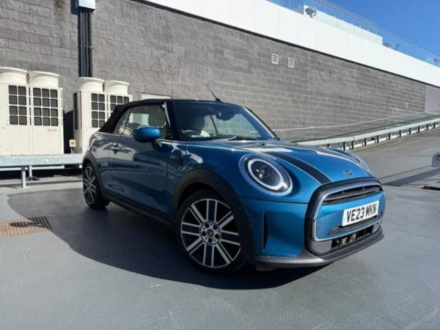 Mini Convertible 1.5 Cooper Exclusive Premium Plus 5dr Auto Convertible Petrol Blue/black